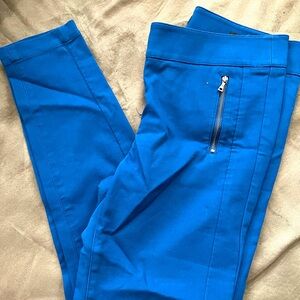 Loft brand Vibrant Blue Skinny Pants size 4